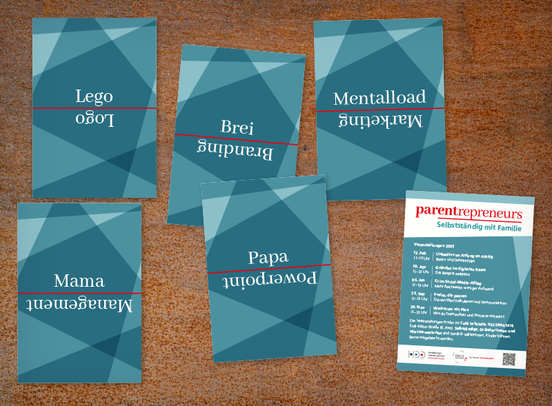 Netzwerk Parentrepreneurs, Postkarten