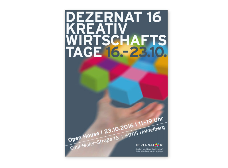 Plakat Dezernat 16