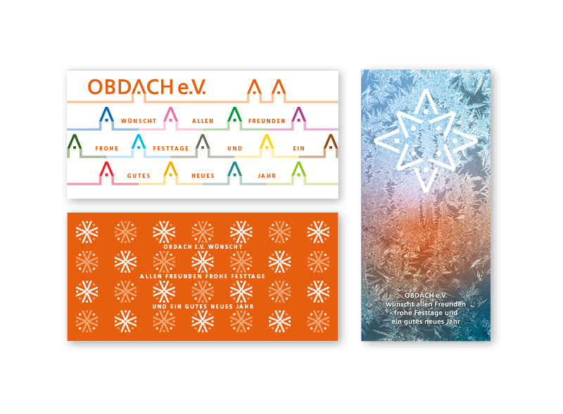 Weihnachtskarten 2020 bis 2022