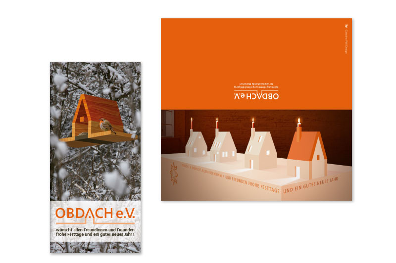 Weihnachtskarten 2018 und 2023