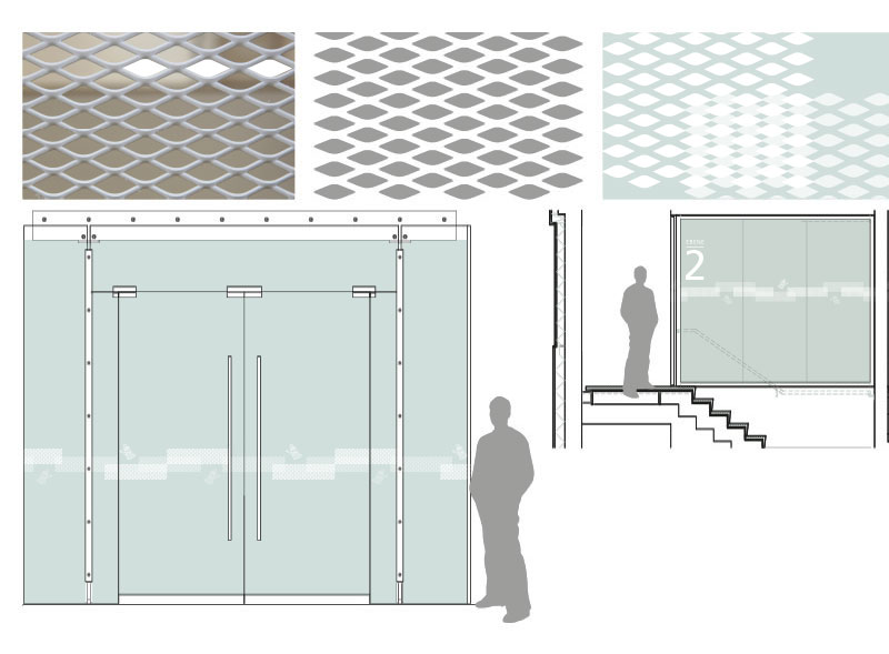 Orientierungssystem, Auflaufschutz