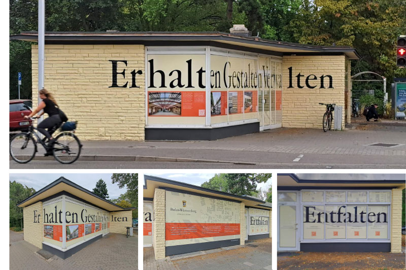 Umgestaltung Kioskgebäude für Zwischennutzung